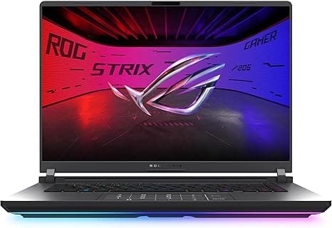 ASUS ROG Strix G16 (2025) Gaming Laptop, 16” ROG Nebula Display 16:10 2.5K 240Hz/3ms, NVIDIA® GeForce RTX™ 5070 Ti GPU, Intel® Core™ Ultra 9 275HX Processor, 32GB DDR5, 1TB SSD, Wi-Fi 7, Win11 Home