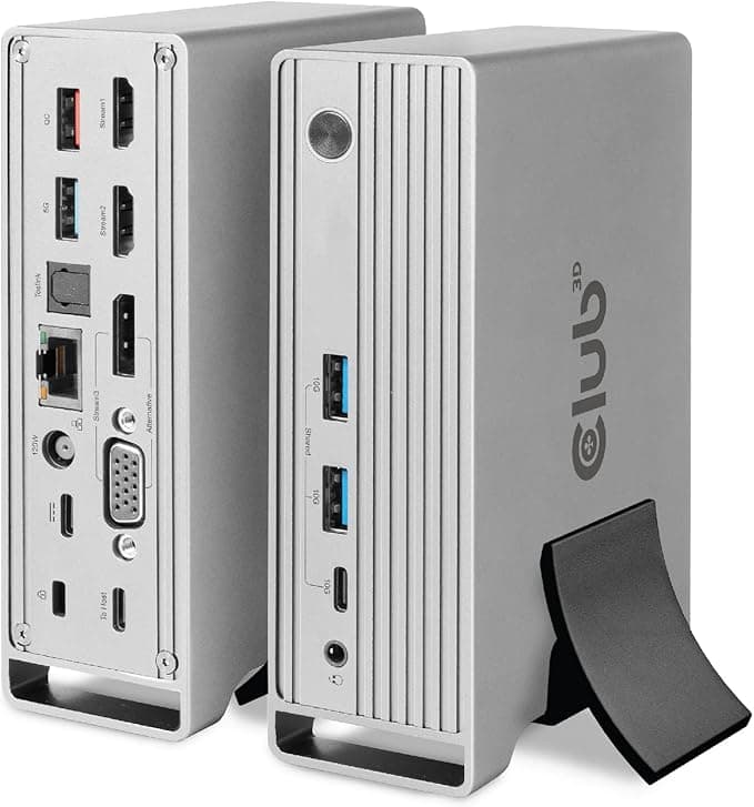 Club 3D USB-C Type C3.2 3D Docking Dock